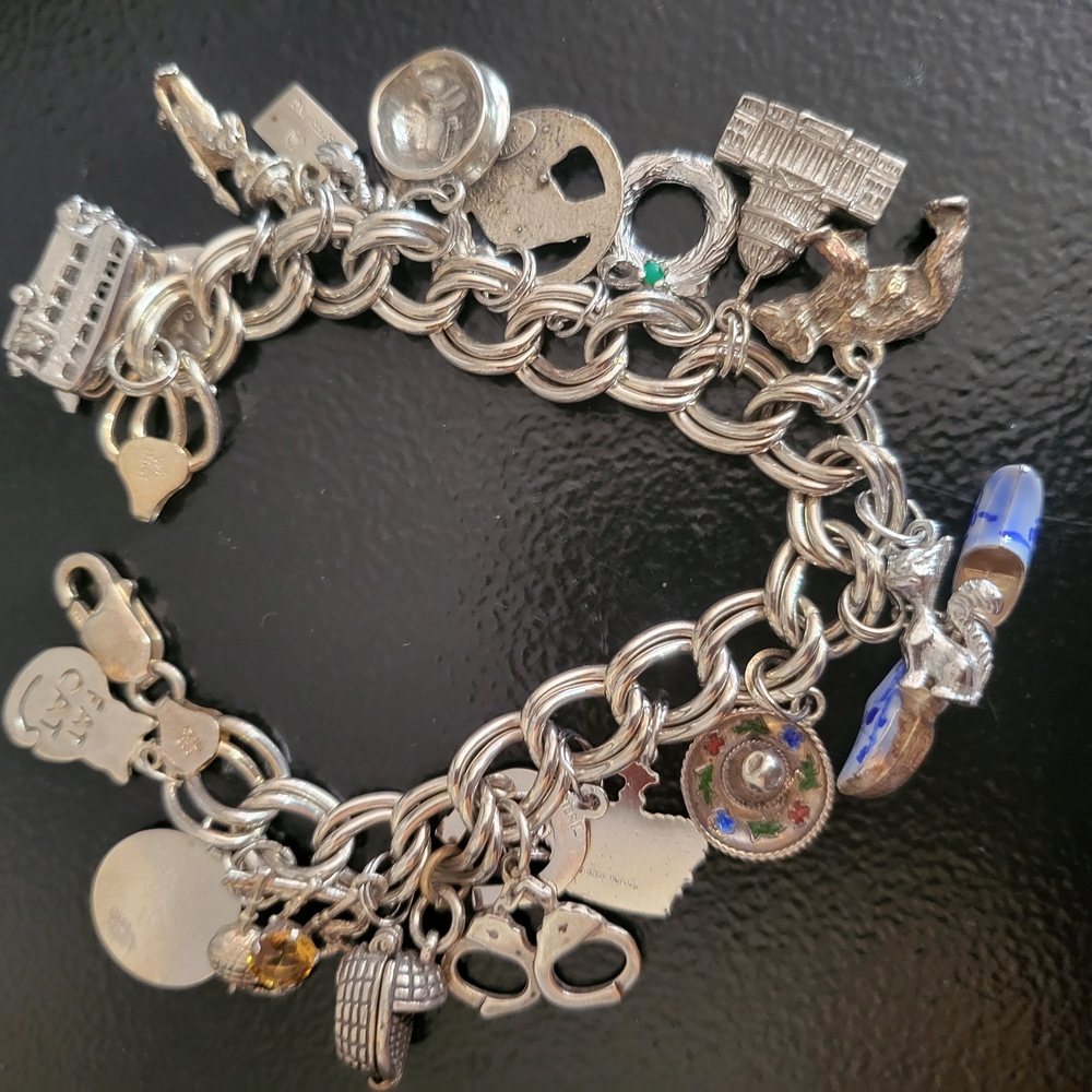 Silver Charm Bracelet